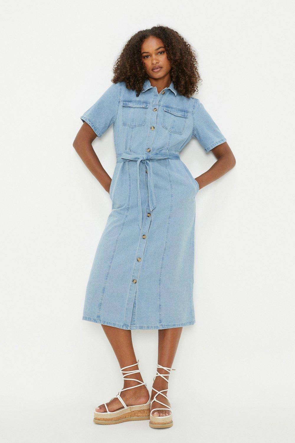 Debenhams warehouse denim store dress